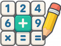 ゲームズ Math Crossword Puzzle - Genius Edition