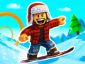 ゲームズ Snow Rider Obby Parkour
